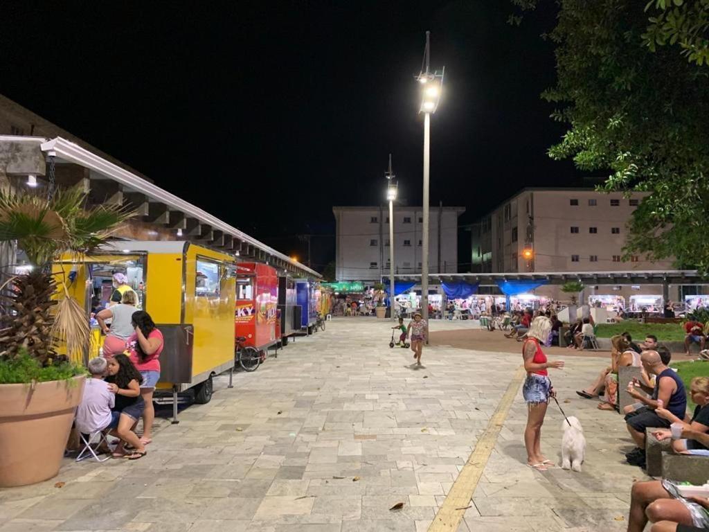 Apartamento Frente Ao Mar Com Varanda E Piscina プライア・グランデ エクステリア 写真