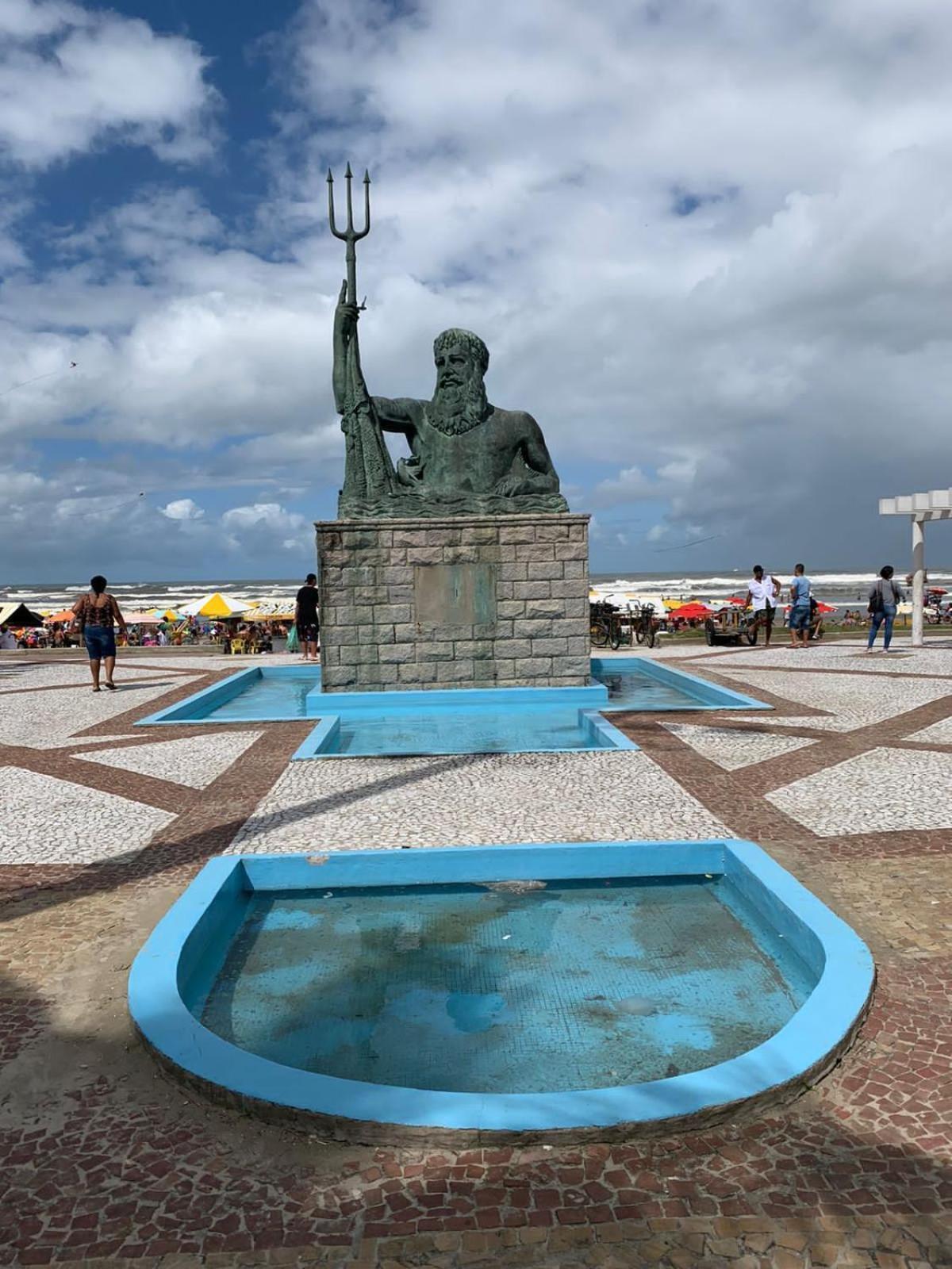 Apartamento Frente Ao Mar Com Varanda E Piscina プライア・グランデ エクステリア 写真